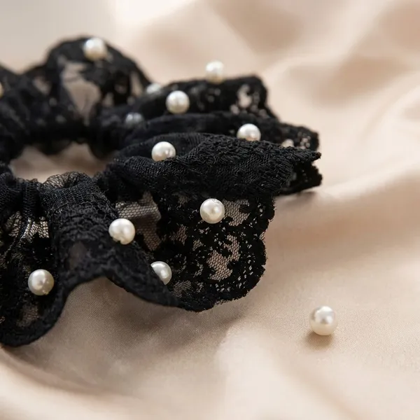 Black_Net_And_Lace_Pearl_Beaded_Large_Lace_Scrunchie