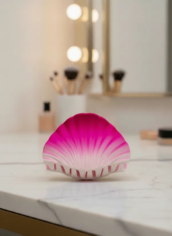 Pack_Of_2_Pink_Acrylic_Midnight_Shell_Claw_Clip