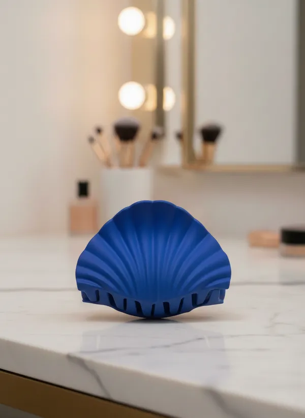 Pack_Of_2_Royal_Blue_Acrylic_Midnight_Shell_Claw_Clip