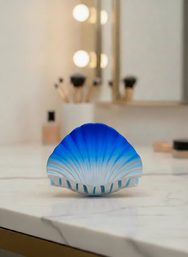 Pack_Of_2_Water_Blue_Acrylic_Midnight_Shell_Claw_Clip