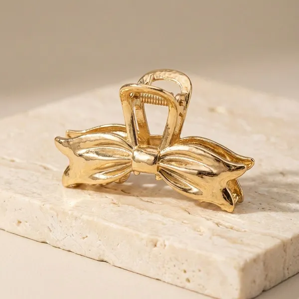 Pack_Of_2_Gold_Alloy_Metallic_Bow_Claw_Clip