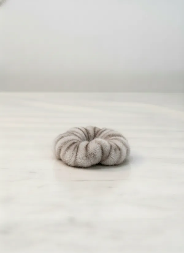 Cream_Chiffon_Mouse_Scrunchie