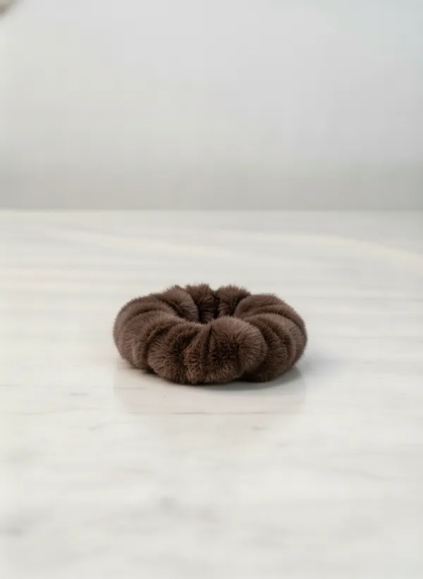 DARK_BROWN_CHIFFON_MOUSE_SCRUNCHIE