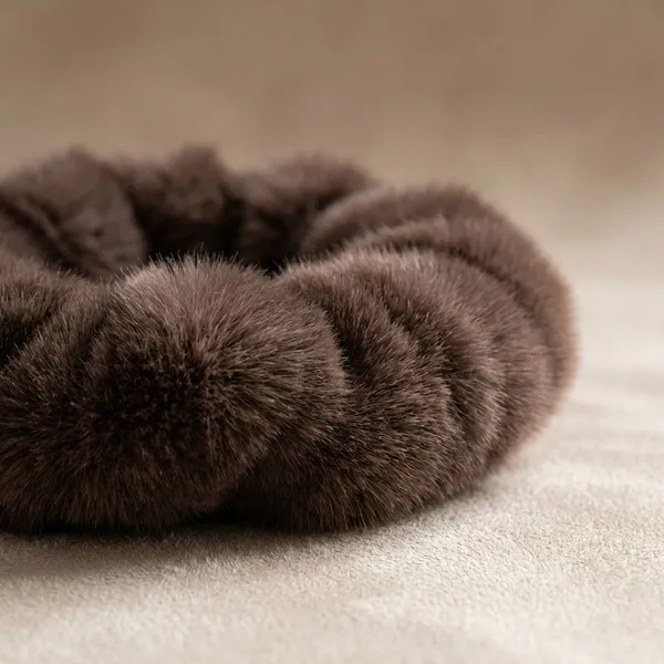 DARK_BROWN_CHIFFON_MOUSE_SCRUNCHIE