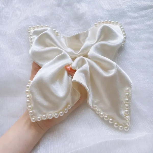 White_Satin_Pearl_Satin_Square_Scruchie