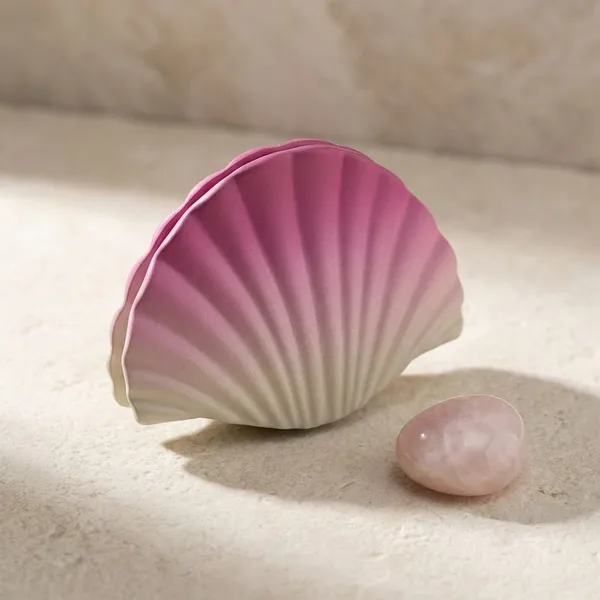 Pack_Of_2_Baby_Pink_Acrylic_Pastel_Shell_Claw_Clip