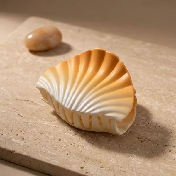 Pack_Of_2_Pastel_Peach_Acrylic_Pastel_Shell_Claw_Clip