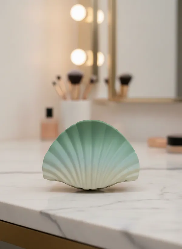 Pack_Of_2_Pistachio_Green_Acrylic_Pastel_Shell_Claw_Clip
