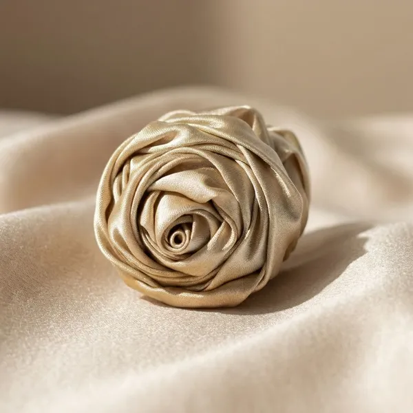Brown_Satin_Satin_Rose_Claw_Clip