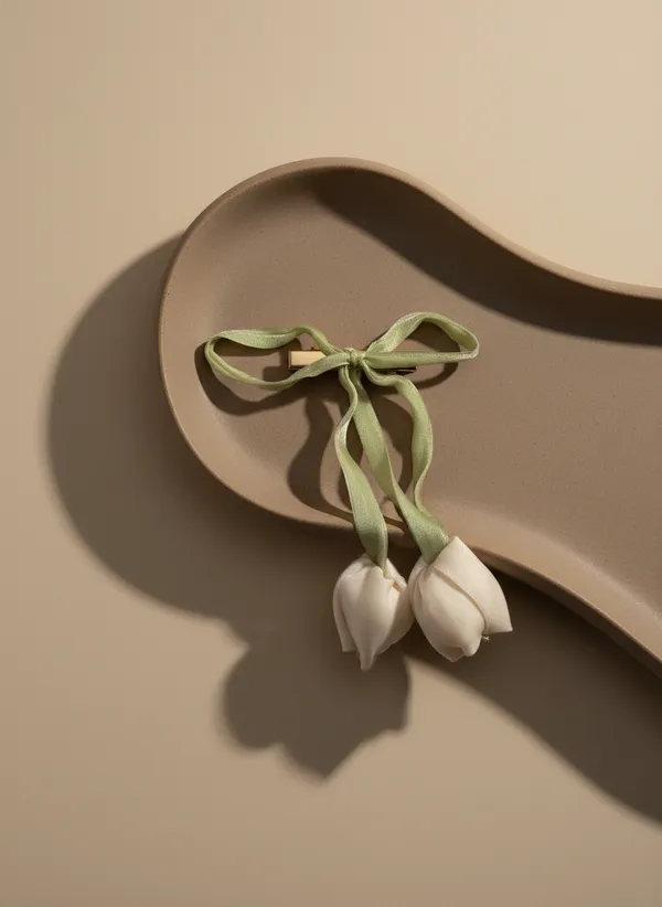 Pack_Of_2_White_Satin_Satin_White_Tulip_Hair_Pin