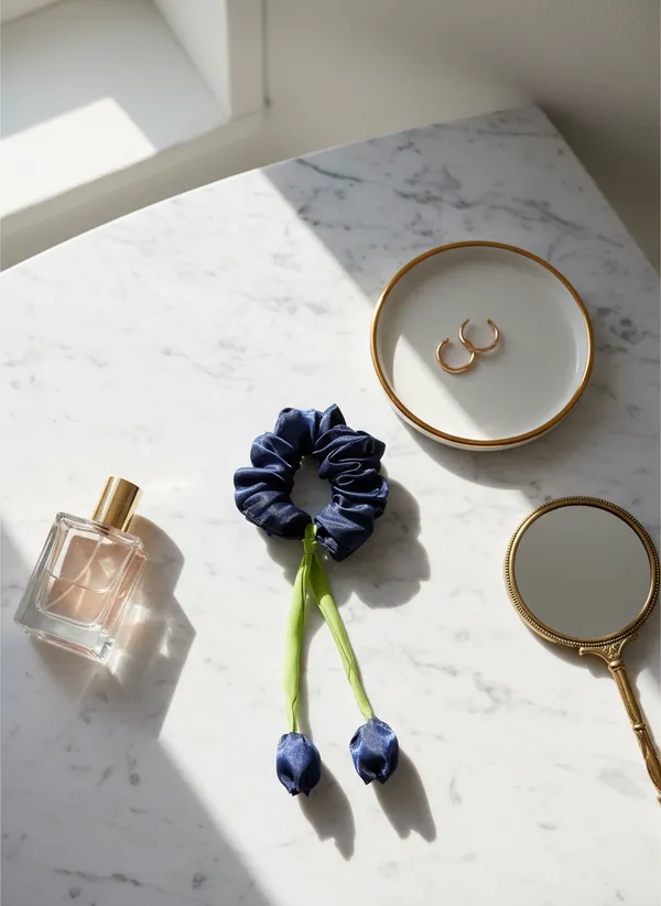 Pack_Of_2_Blue_Satin_Satin_Tulip_Scrunchie