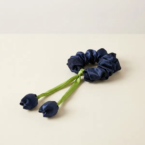 Pack_Of_2_Blue_Satin_Satin_Tulip_Scrunchie