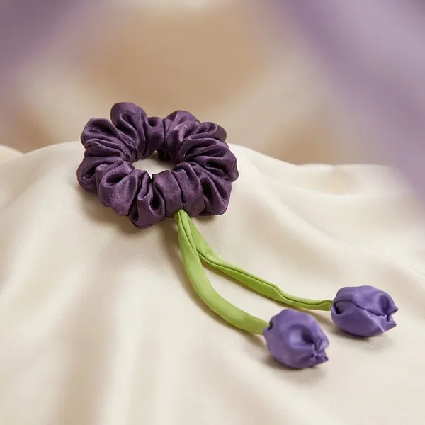 Pack_Of_2_Purple_Satin_Satin_Tulip_Scrunchie