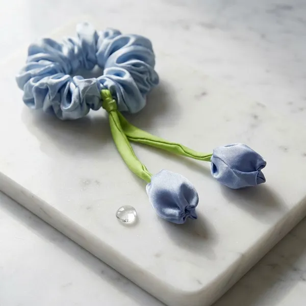 Pack_Of_2_Sky_Blue_Satin_Satin_Tulip_Scrunchie