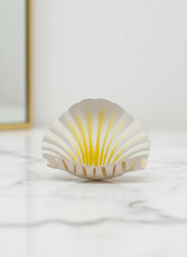 Pack_Of_2_White_Acrylic_Sunshine_Shell_Claw_Clip