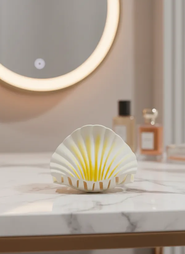 Pack_Of_2_White_Acrylic_Sunshine_Shell_Claw_Clip
