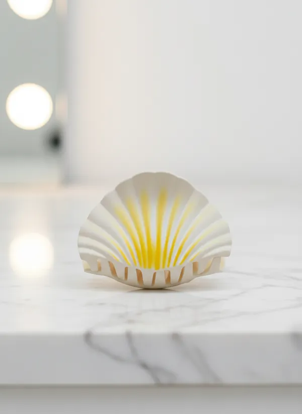 Pack_Of_2_White_Acrylic_Sunshine_Shell_Claw_Clip