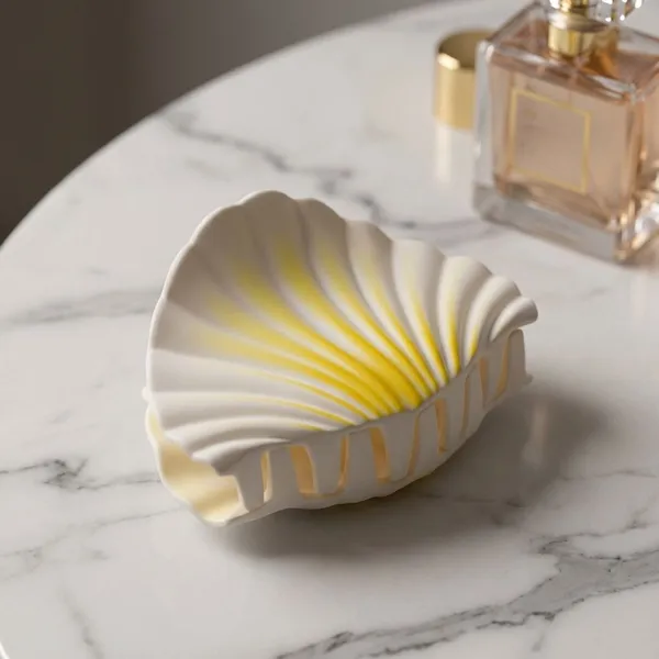 Pack_Of_2_White_Acrylic_Sunshine_Shell_Claw_Clip