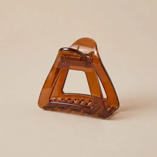 Pack_Of_2_Rust_Acrylic_Transparent_Triangle_Claw_Clip