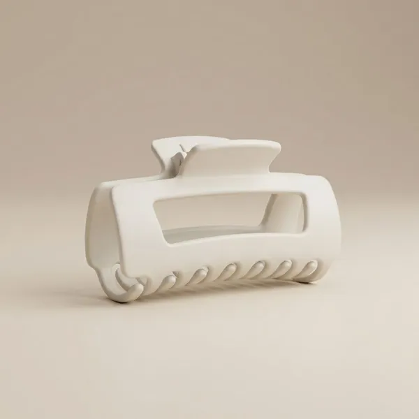 Pack_Of_2_White_Polycarbonate_Clova_Unbreakable_Claw_Clip