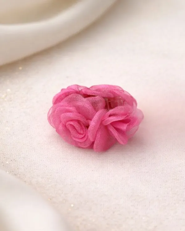 Pink_Mesh_Mesh_Rose_Claw_Clip
