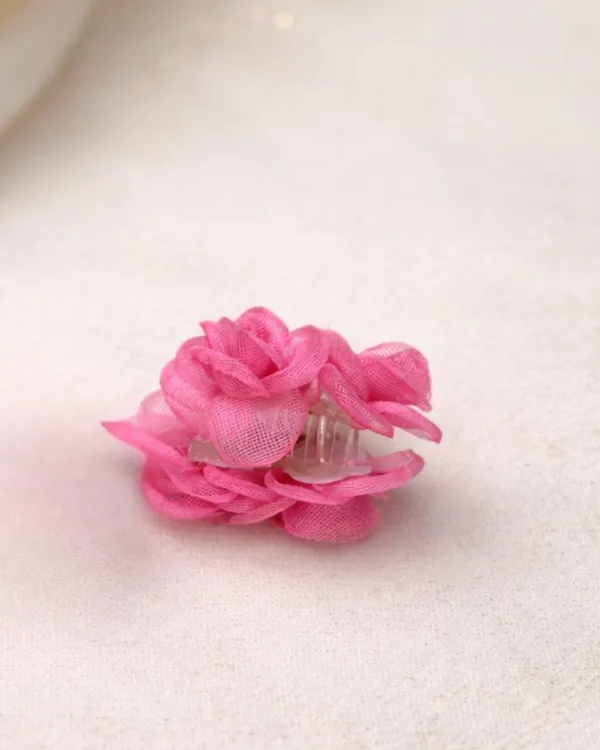 Pink_Mesh_Mesh_Rose_Claw_Clip