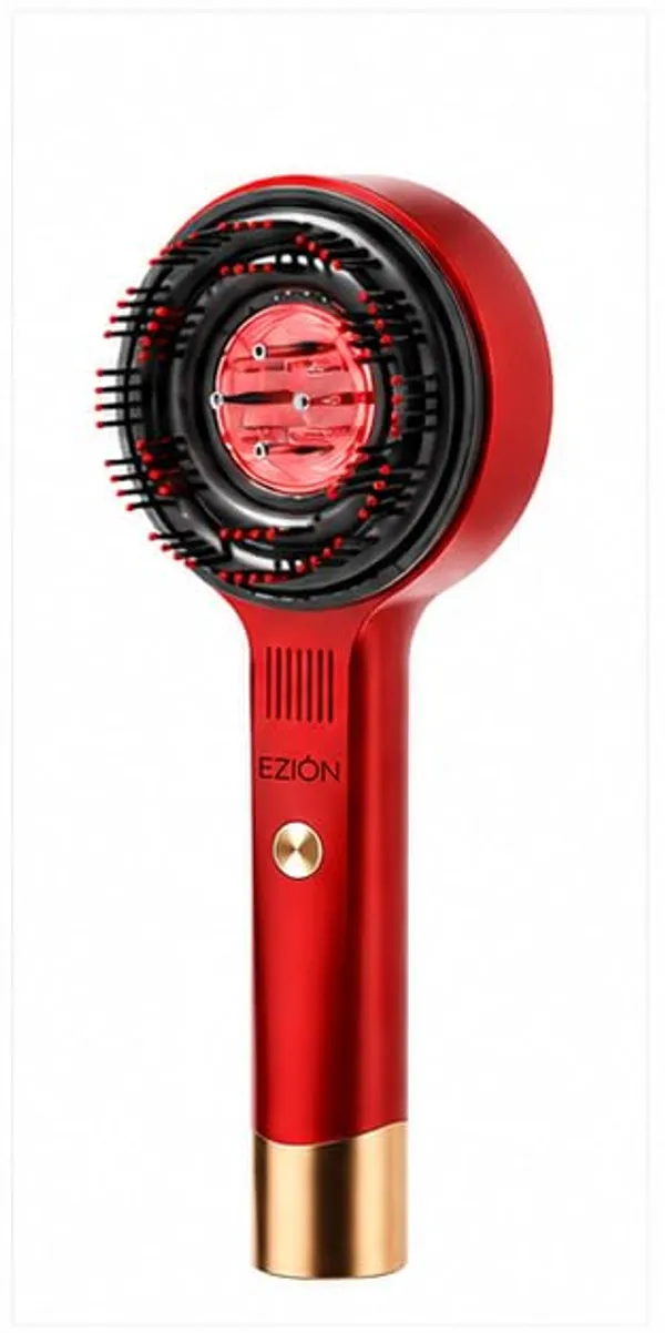 Ezion_Scalp_Massager_Comb_With_850nm_Red_Light_Therapy_72_Soft_Silicone_Bristles_Deep_Shiatsu_Kneading_3_In_1_Hair_Oil_Applicator_Promotes_Blood_Circulation_For_Hair_Growth_Aurora_Red