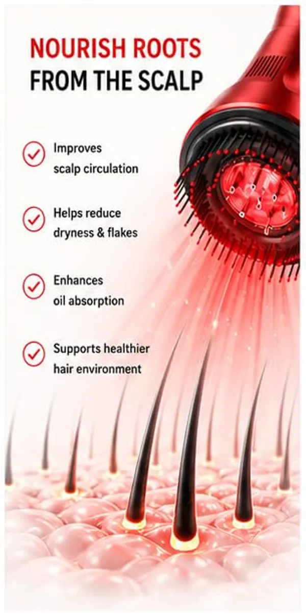 Ezion_Scalp_Massager_Comb_With_850nm_Red_Light_Therapy_72_Soft_Silicone_Bristles_Deep_Shiatsu_Kneading_3_In_1_Hair_Oil_Applicator_Promotes_Blood_Circulation_For_Hair_Growth_Aurora_Red