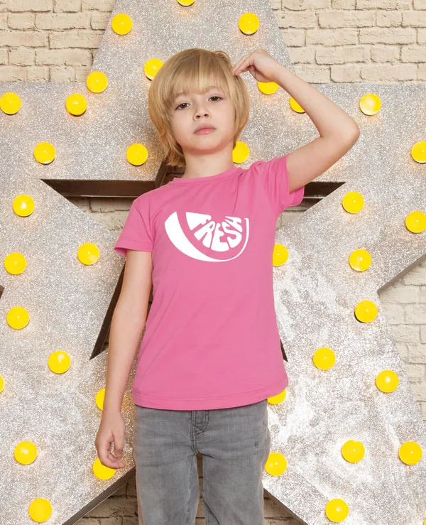 Pink_Cotton_Round_Neck_T_Shirt_For_Kids_Boys_And_Girls