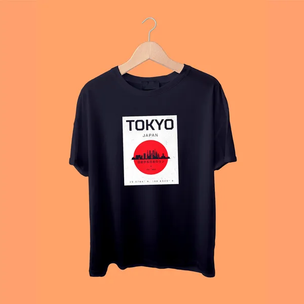 Black_Cotton_Regular_Fit_Round_Neck_T_Shirt_For_Unisex