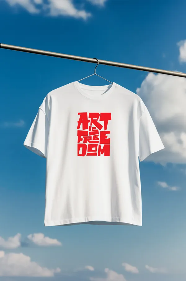 White_Cotton_Round_Neck_Oversize_T_Shirt_For_Unisex