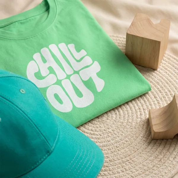 Sea_Green_Cotton_Round_Neck_T_Shirt_For_Kids_Boys_And_Girls