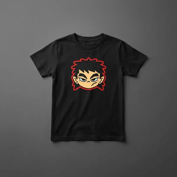 Black_Cotton_Round_Neck_T_Shirt_For_Kids_Boys_And_Girls