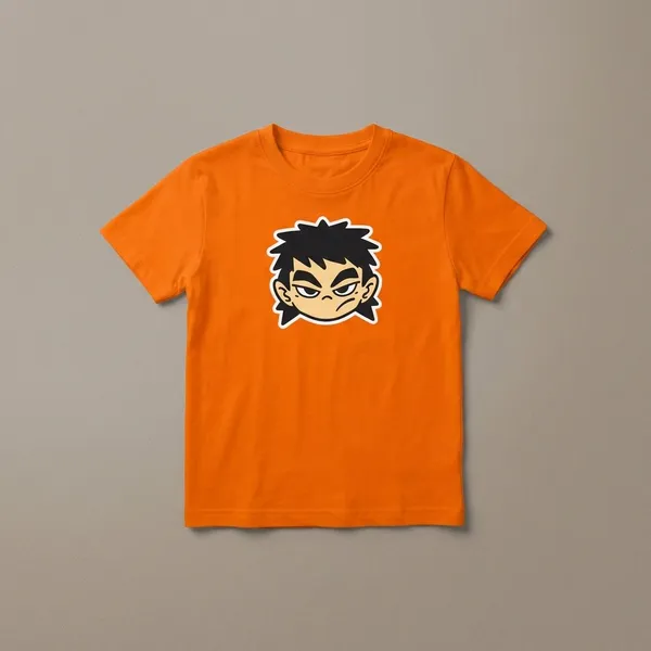 Red_Cotton_Round_Neck_T_Shirt_For_Kids_Boys_And_Girls