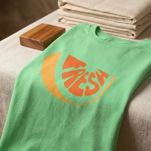 Sea_Green_Cotton_Round_Neck_T_Shirt_For_Kids_Boys_And_Girls