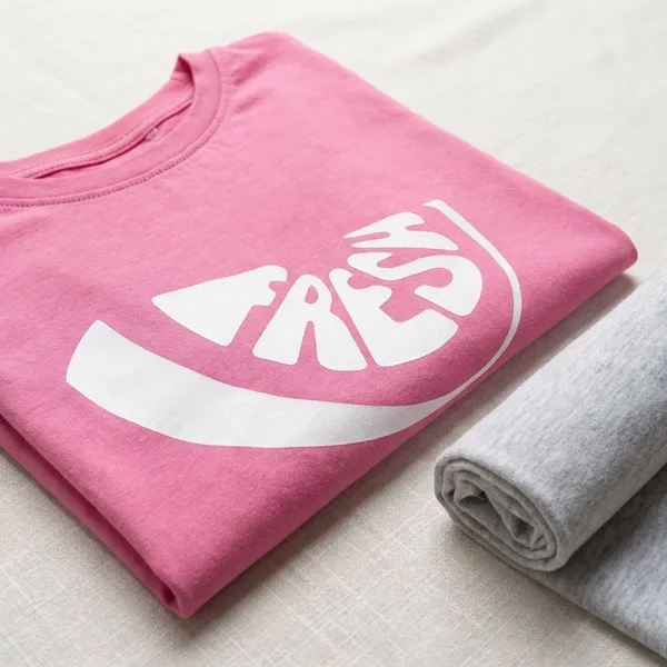 Pink_Cotton_Round_Neck_T_Shirt_For_Kids_Boys_And_Girls