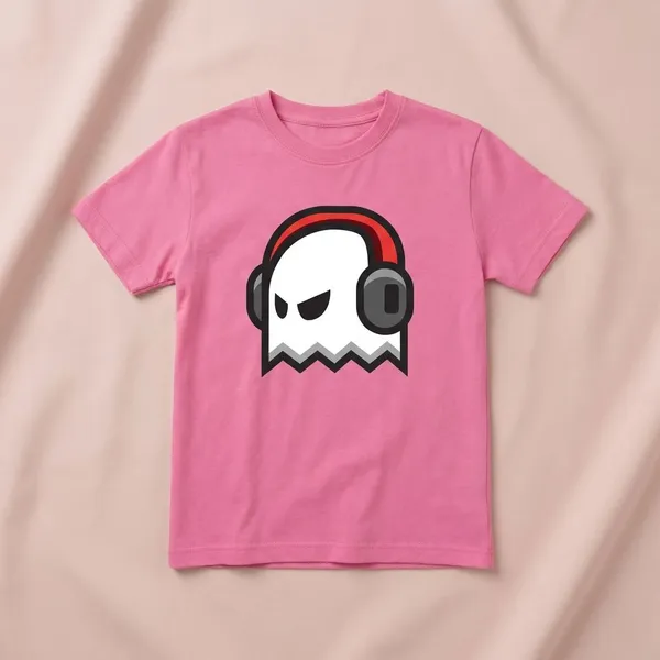 Pink_Cotton_Round_Neck_T_Shirt_For_Kids_Boys_And_Girls