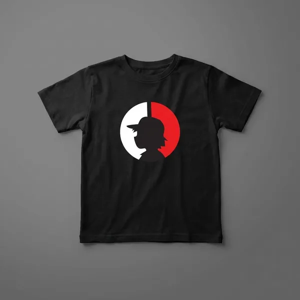 Black_Cotton_Round_Neck_T_Shirt_For_Kids_Boys_And_Girls