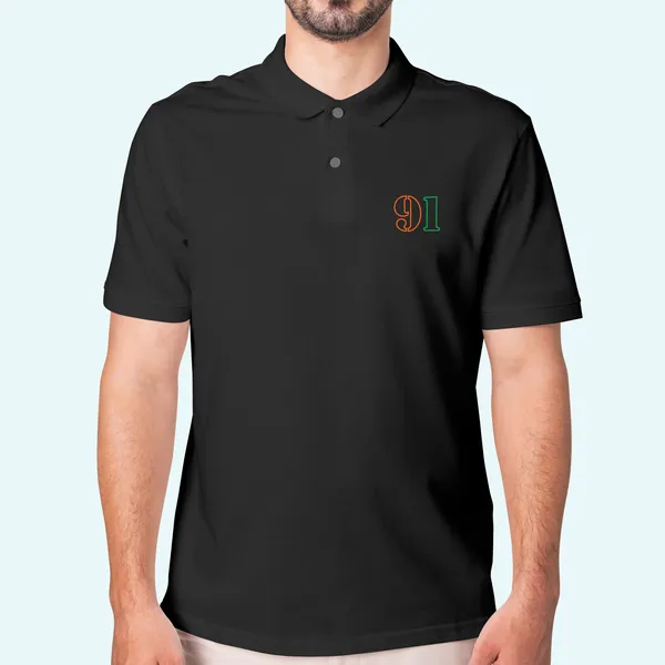 Black_Cotton_Collered_Polo_T_Shirt_For_Unisex