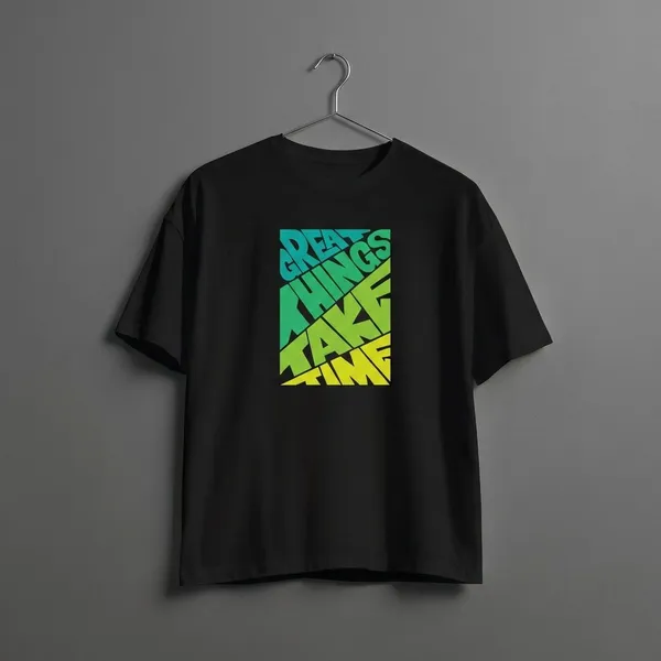 Black_Cotton_Round_Neck_Oversize_T_Shirt_For_Unisex