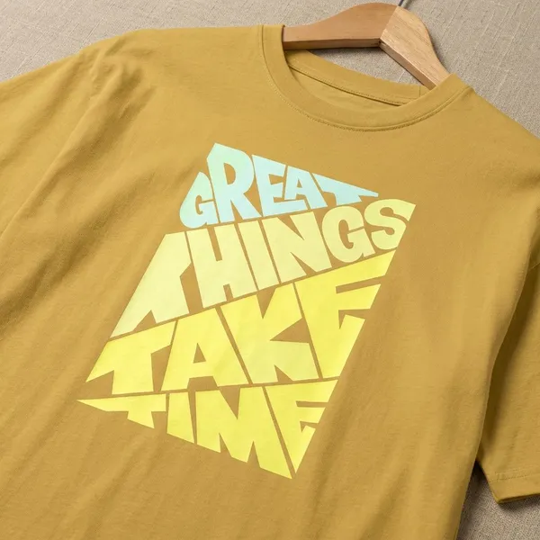 Yellow_Cotton_Round_Neck_Oversize_T_Shirt_For_Unisex