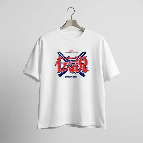 White_Cotton_Round_Neck_Oversize_T_Shirt_For_Unisex