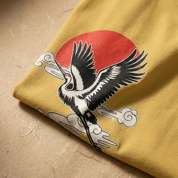 Yellow_Cotton_Round_Neck_Oversize_T_Shirt_For_Unisex