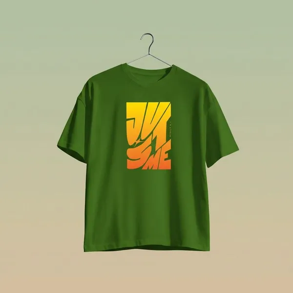Green_Cotton_Round_Neck_Oversize_T_Shirt_For_Unisex