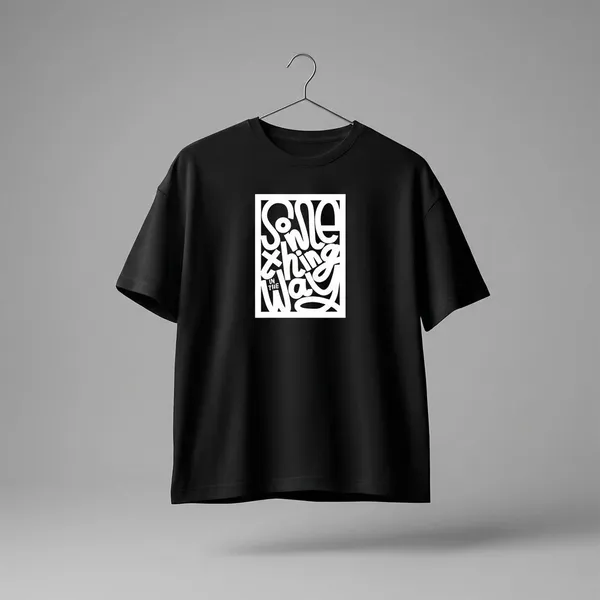 Black_Cotton_Round_Neck_Oversize_T_Shirt_For_Unisex