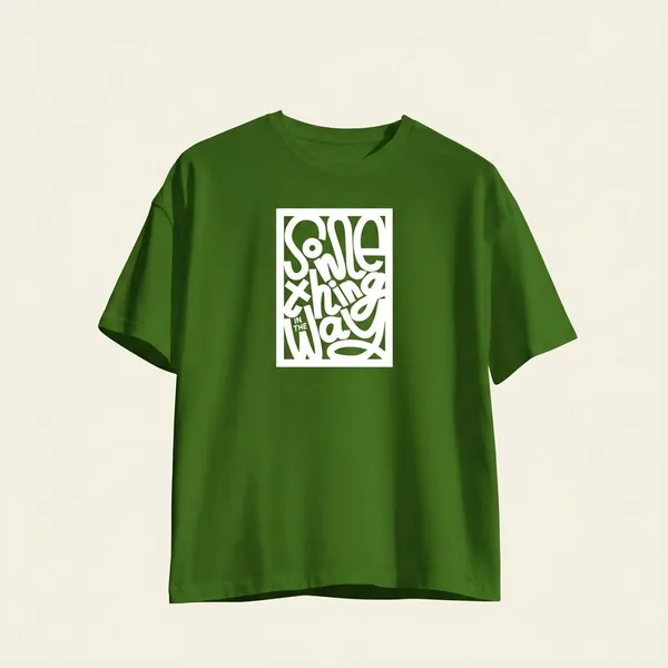 Green_Cotton_Round_Neck_Oversize_T_Shirt_For_Unisex