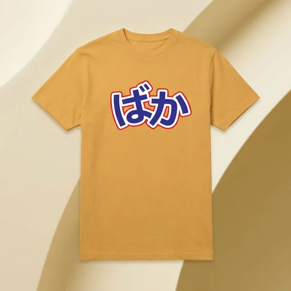 Yellow_Cotton_Round_Neck_Oversized_French_Terry_Fabric_T_Shirt_For_Unisex