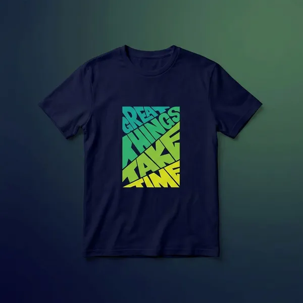 Navy_Blue_Cotton_Regular_Fit_Round_Neck_T_Shirt_For_Unisex