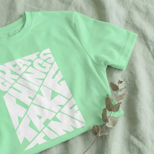 Sea_Green_Cotton_Regular_Fit_Round_Neck_T_Shirt_For_Unisex