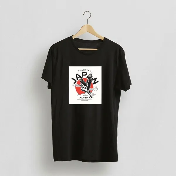 Black_Cotton_Regular_Fit_Round_Neck_T_Shirt_For_Unisex